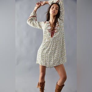 Free People Blossom Baby Mini Dress